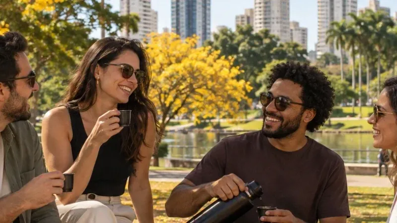 Guia de encontros em Goiânia: chat, bairros e primeiro plano